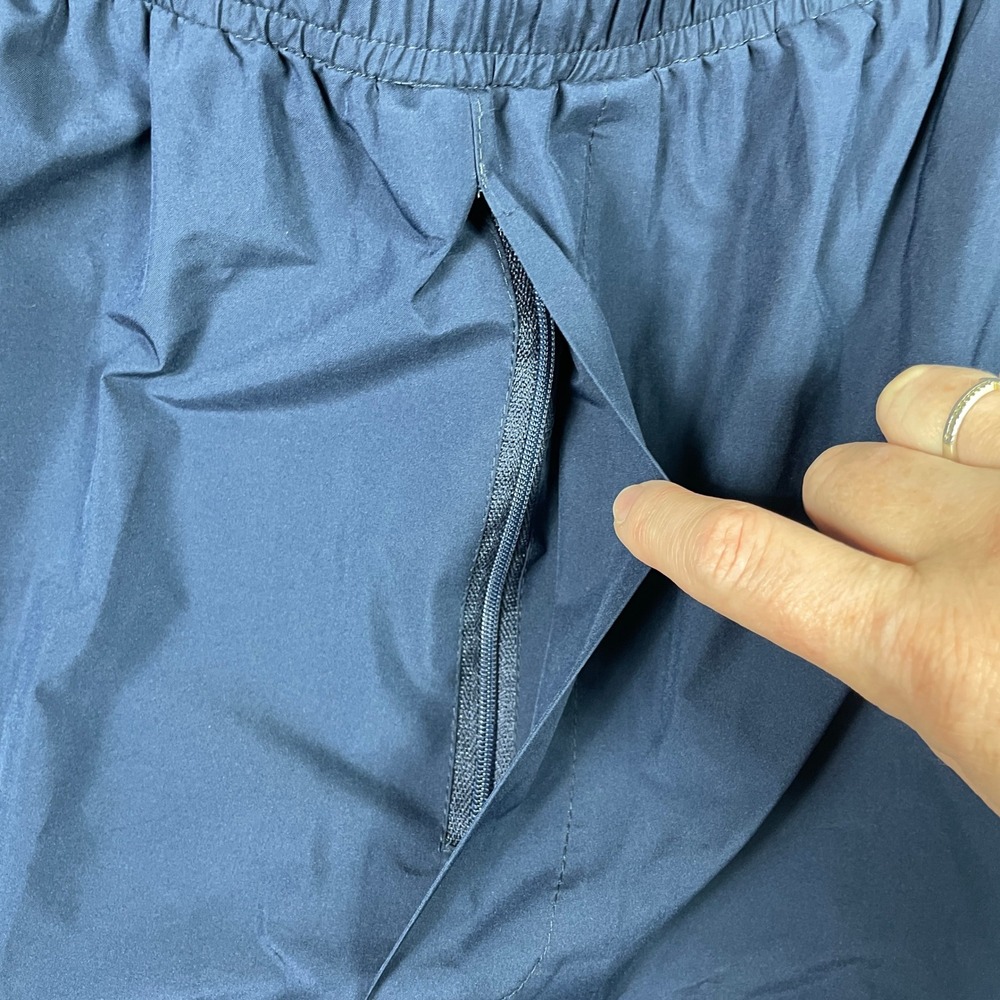Zero Restriction Gore-Tex Rain Pants Mens Large Blue Waterproof Golf Made in USA - Picture 11 of 14